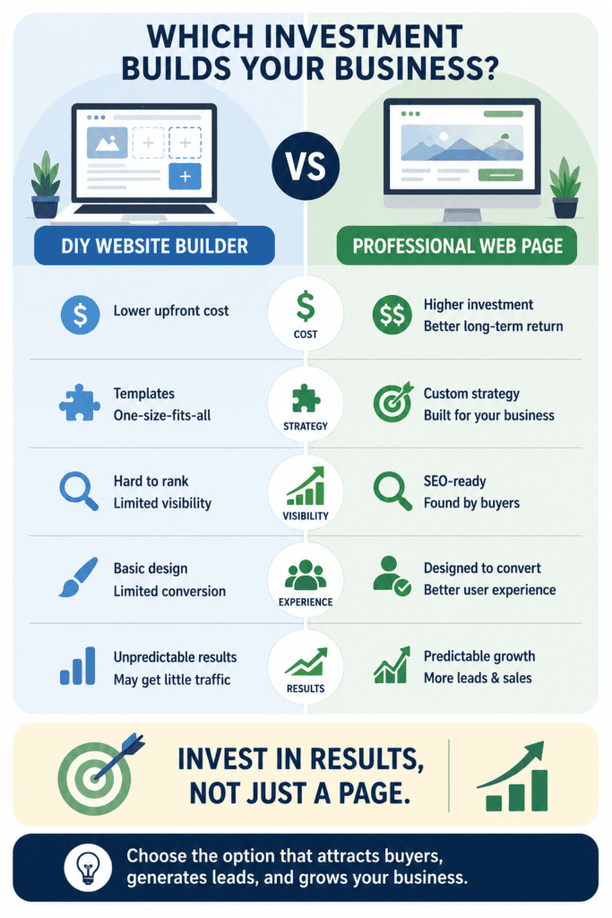 How much does it cost to create a web page