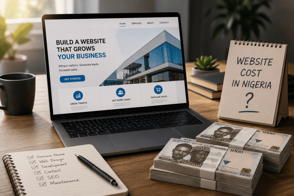 How much does it cost to create a website in Nigeria