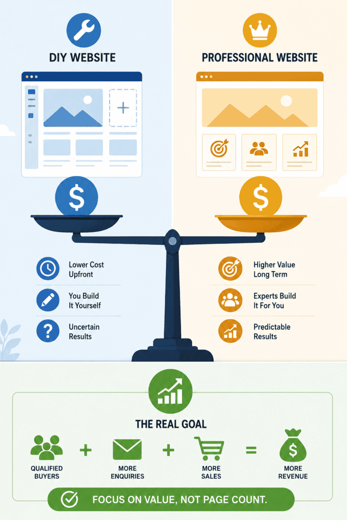 How much does it cost to design a website per page