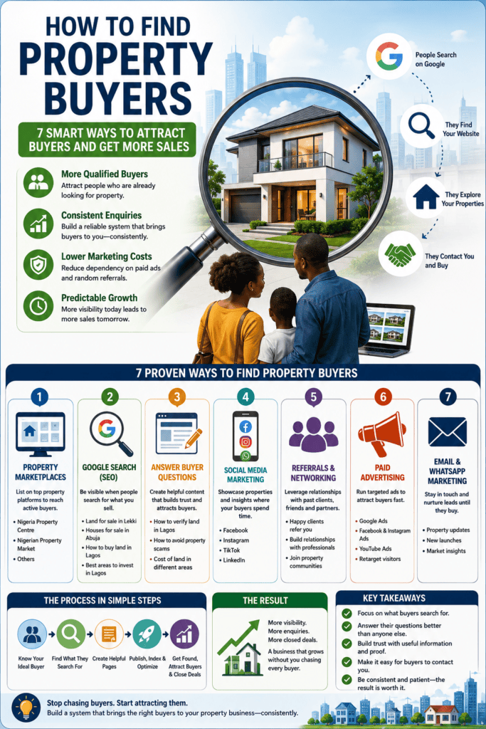 how to find property buyers